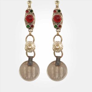 Engraved Persian Earrings