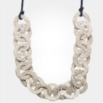 Wooden Compressed Necklace
