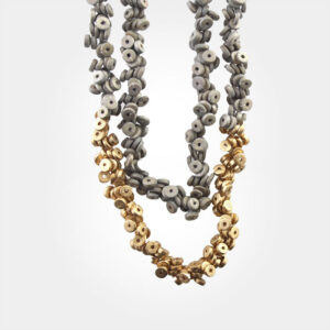 Grey & Gold Necklace