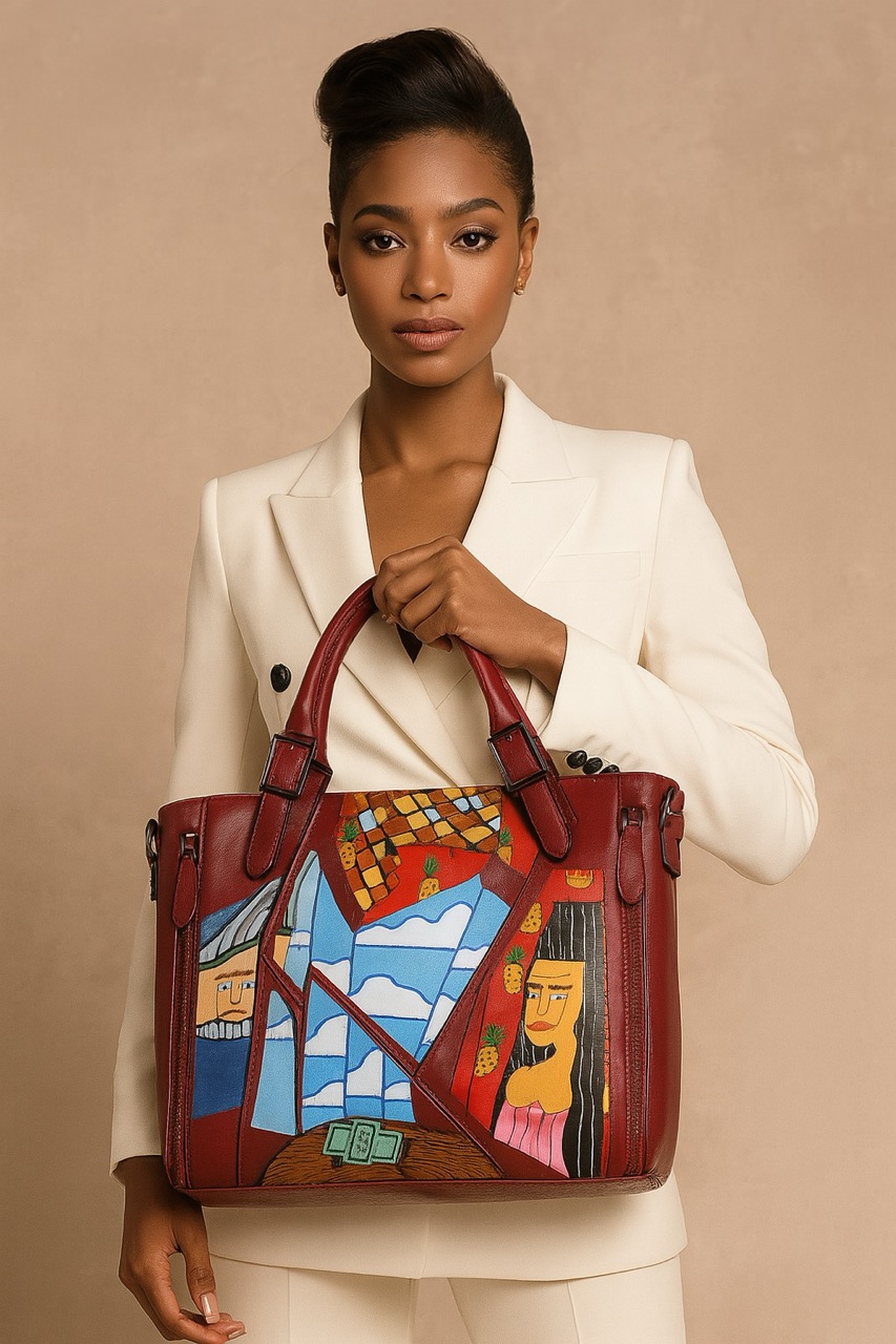 wearable art hand painted bag man & woman by tom prinsell telamoda 5 large wearable art hand painted bag man & woman by tom prinsell telamoda 5 large