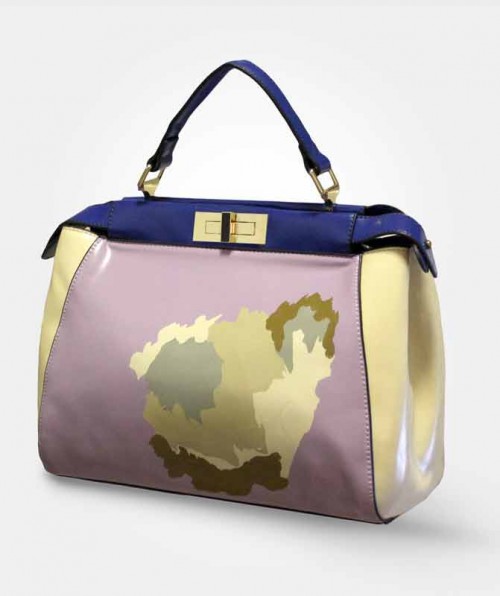 LEATHER WEARABLE ART BAG