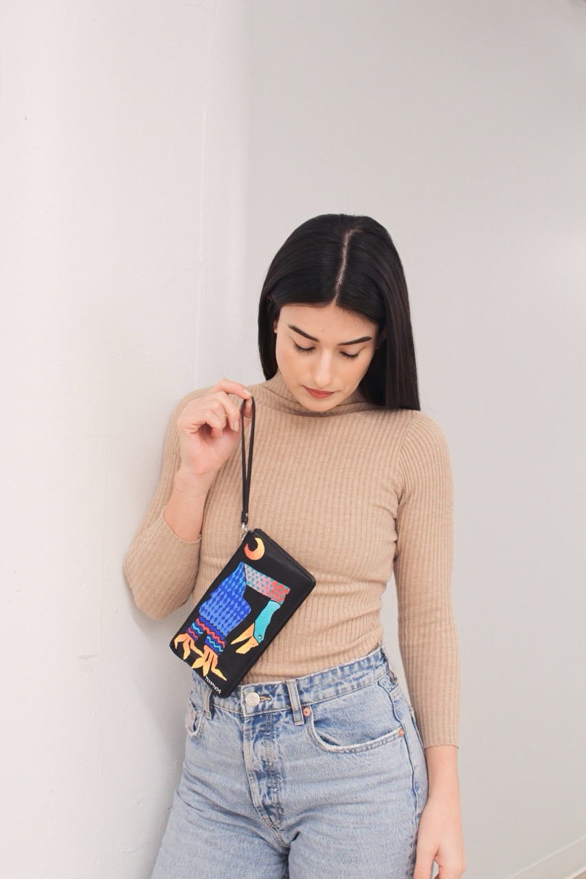 wearable art hand painted wallet phoenix by tom prinsell telamoda 6 wearable art hand painted wallet phoenix by tom prinsell telamoda 6