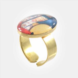 Musical Persian Painted Ring