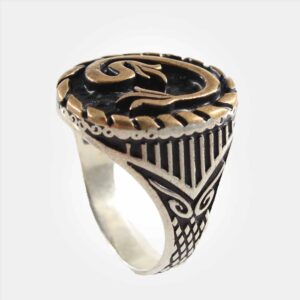 Rounded Top Turkish Ring For Men