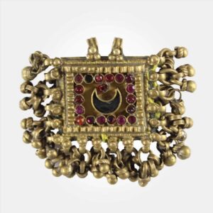 Detailed Metal Persian Necklace