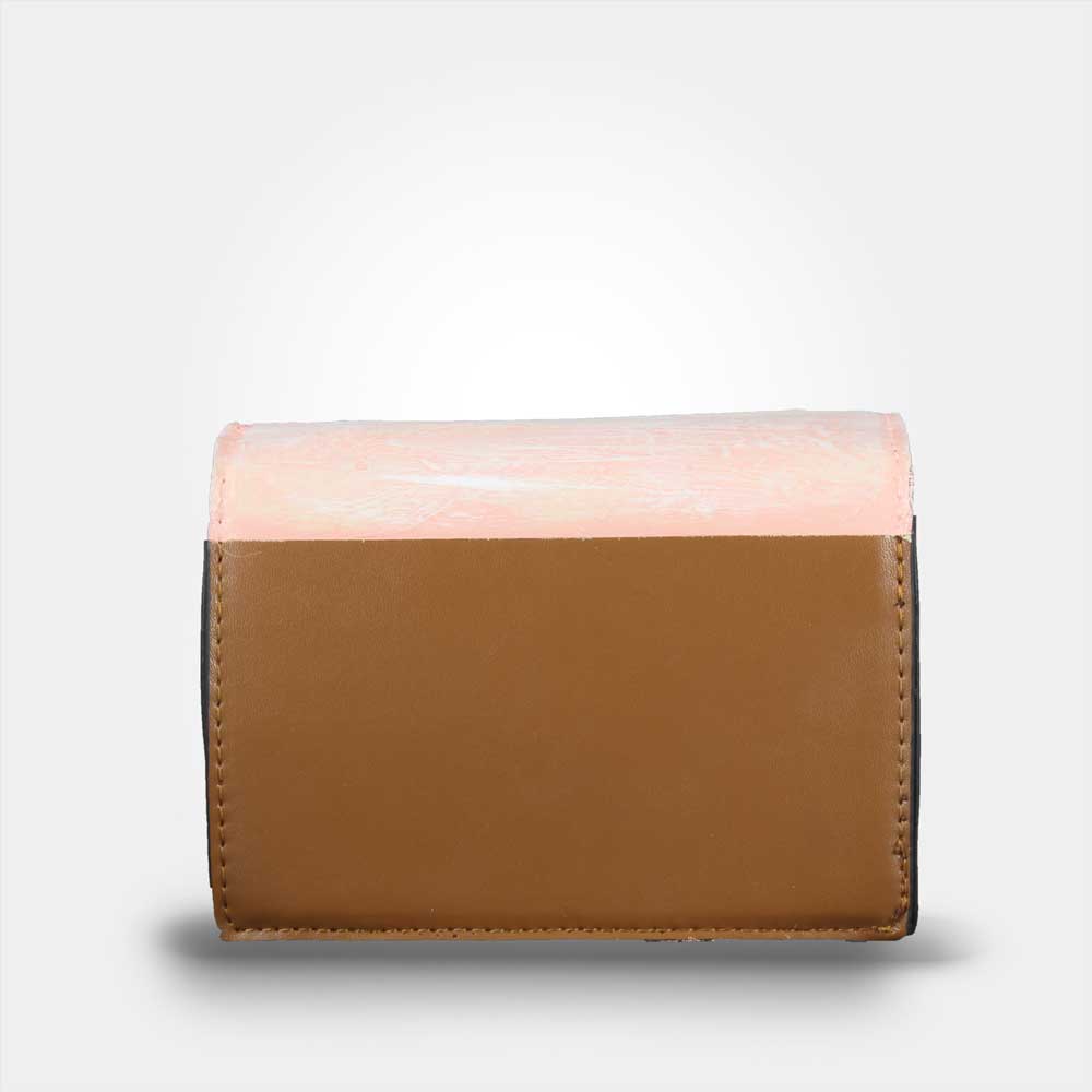 Pink Sculpture Painted Clutch - By Tarik Mendes Pink Sculpture Painted Clutch - By Tarik Mendes