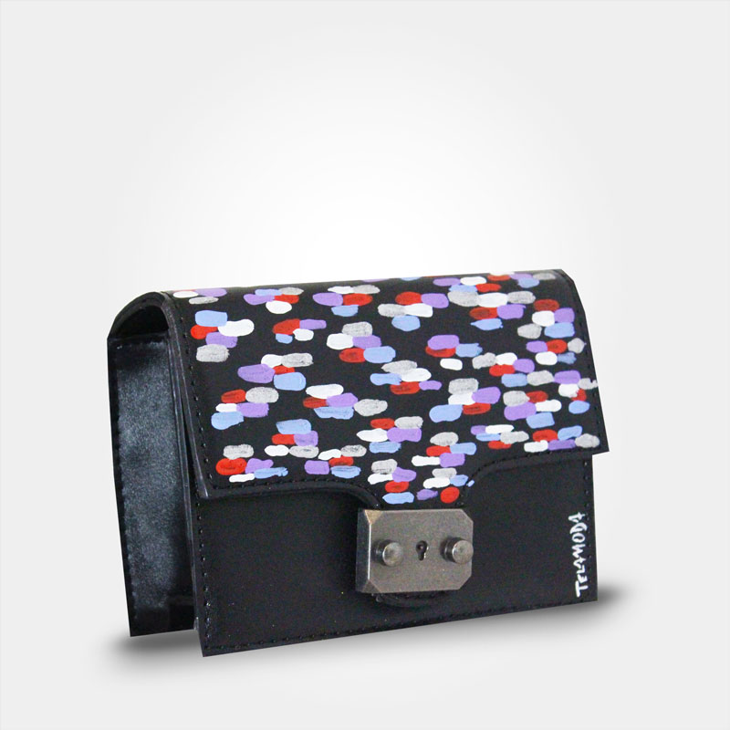 wearable art hand painted clutch color strokes by gioromo telamoda wearable art hand painted clutch color strokes by gioromo telamoda