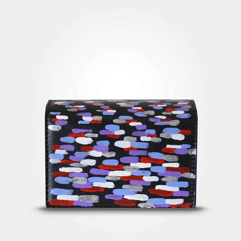 wearable art hand painted clutch color strokes by gioromo telamoda wearable art hand painted clutch color strokes by gioromo telamoda