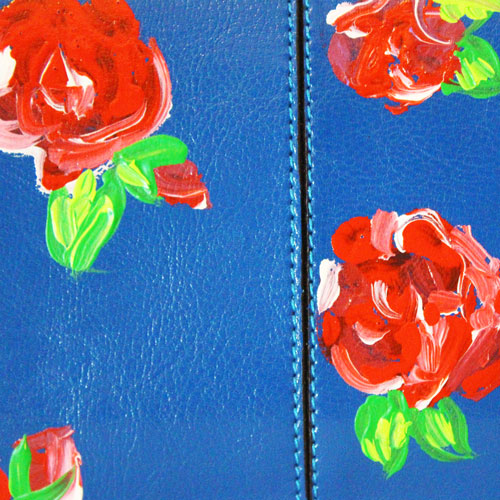 gioromowallet3 WEARABLE ART HAND PAINTED Wallet -Red Roses - By Gioromo - Image 7