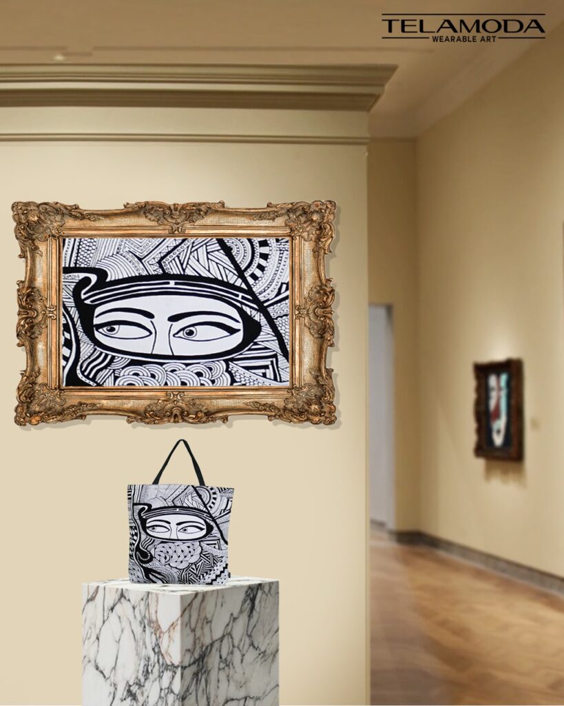 TelaModaPrints Totes telamoda wearable art and fashion 36